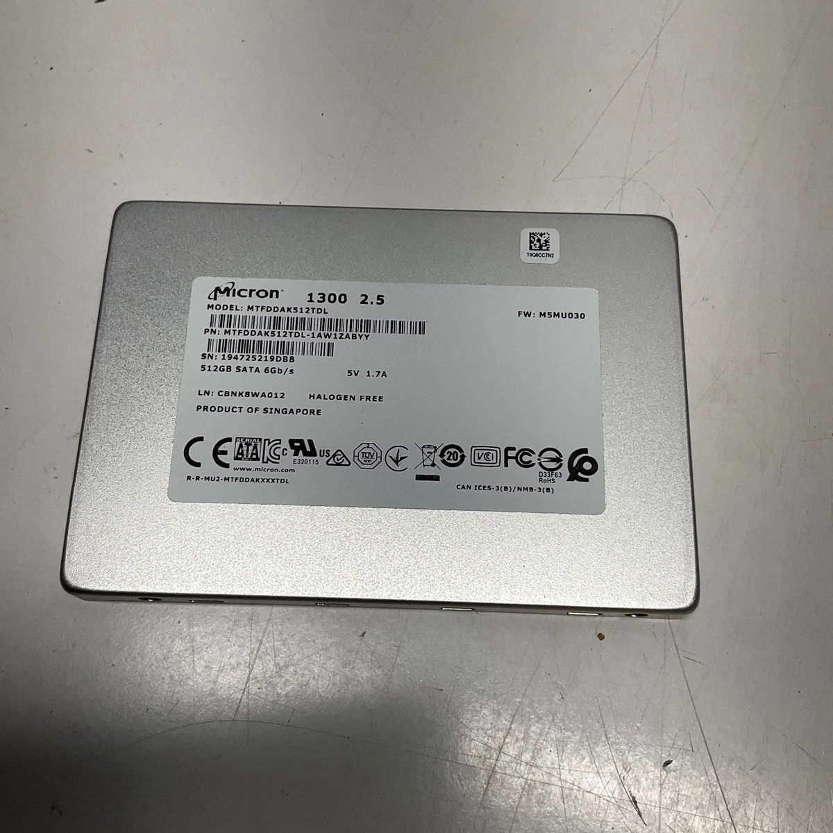 Preços baixos em Micron SATA III 512 Gb de drives de estado sólido