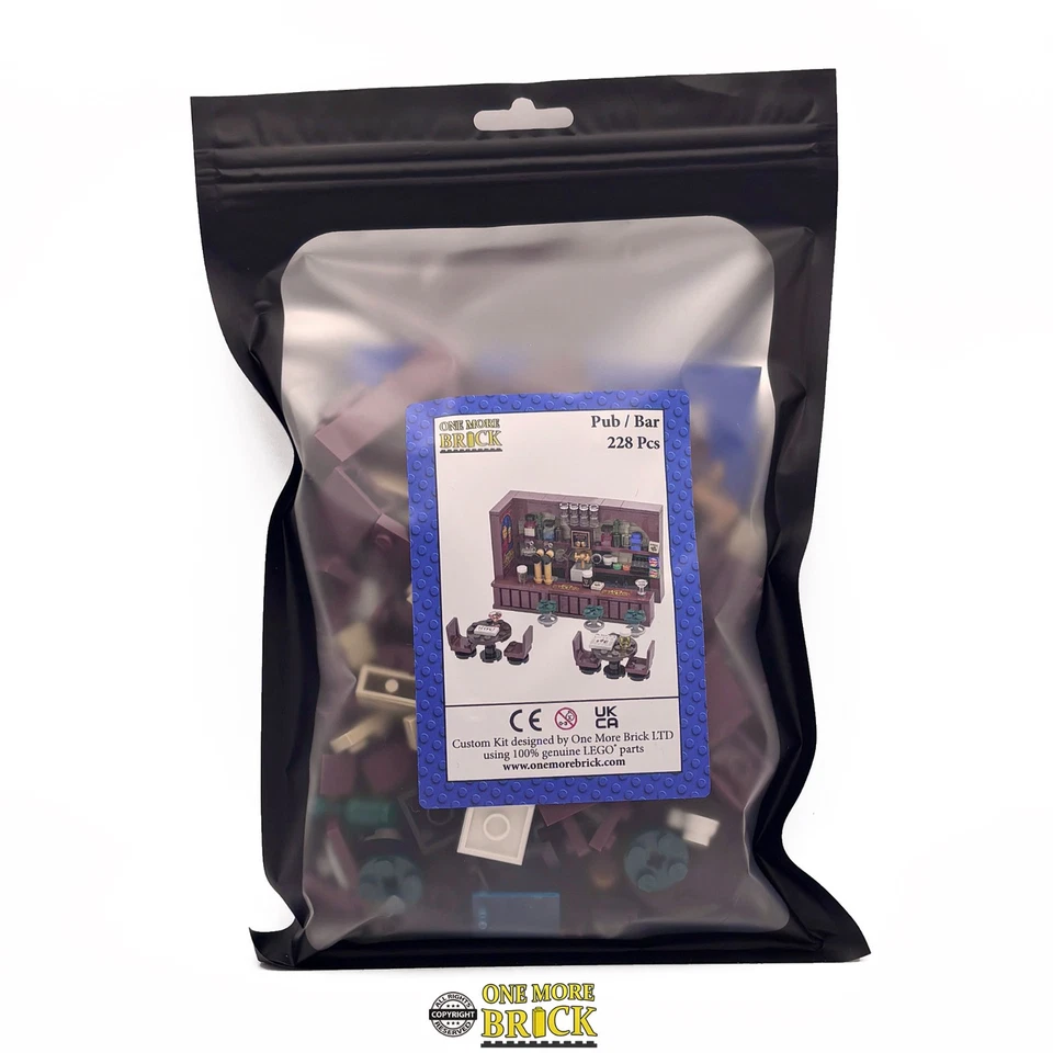 Pub / Bar | Kit Made With Real LEGO - Image 2 of 4