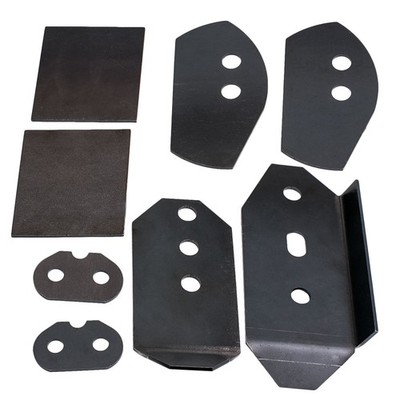 12 gauge Subframe Reinforcement Plates Kit Rear fit for BMW E46 Chassis 3 Series