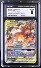 CGC 8 Reshiram & Charizard GX Black Star Promos #SM201 2019 Pokémon