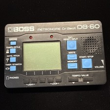 Boss Dr. Beat DB-60 Professional Electronic Metronome Tested NO BATTERY COVER 9