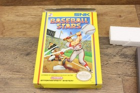 Baseball Stars (Nintendo Entertainment System, NES 1989) Complete in box CIB!