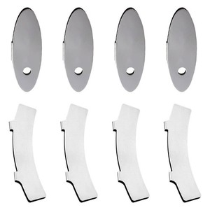 8 Pcs Adjustment Disc Mountain Bike Brakes Caliper Adjuster Pads
