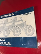 Rebel 250 CMX250C Motorcycle Repair Manuals & Literature for sale