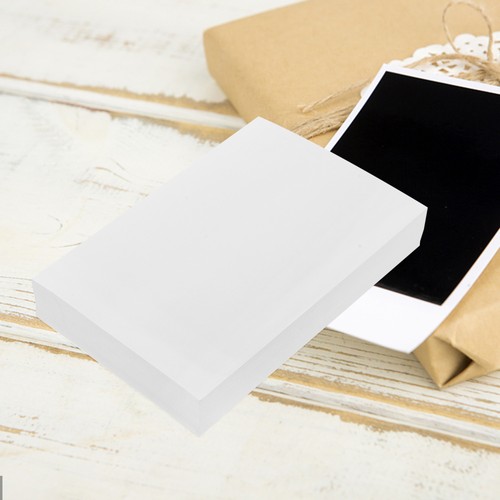 100 Sheets Carta Fotografica Adesiva Per Stampante Etichette Adesive in - Afbeelding 9 van 12