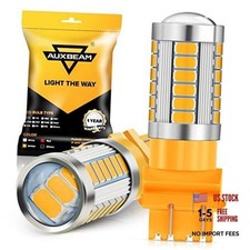 3157 LED Bulbs Yellow, Super Bright 3156 3057 4157 3457 4057 4114 Amber