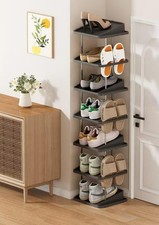 Vertical Shoe Rack, Narrow Shoe Tower for 10 Pairs, Space Saving, for Entrywa...