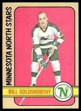 1972-73 Topps Bill Goldsworthy Minnesota North Stars #115