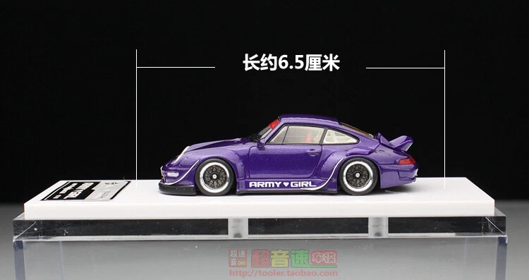 世界有名な army RWB 993 1:64 Fumei Fuelme girl edition limited resin ミニカー