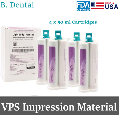 #ad #ad Dental VPS Impression Material Light Medium Body Heavy Body Fast Regular Set $39.95