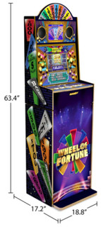 Arcade1Up Wheel of Fortune Casinocade Deluxe arcade video game show machine