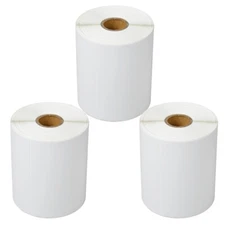 3 Rolls 250 Labels 4X6 Shipping Direct Thermal for Zebra LP 2844 Eltron ZP450