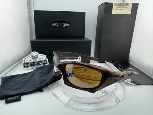 OAKLEY PIT BOSS 03-305 MATTE ROOTBEER BRONZE TUNGSTEN IRIDIUM POLARIZED ELITE - Picture 3 of 13