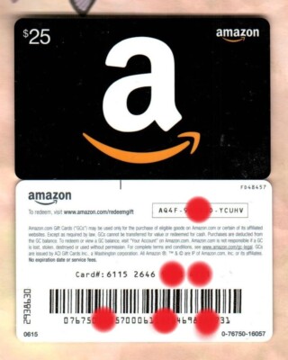 AMAZON Classic Logo Collectible 2015 Gift Card $0 NO