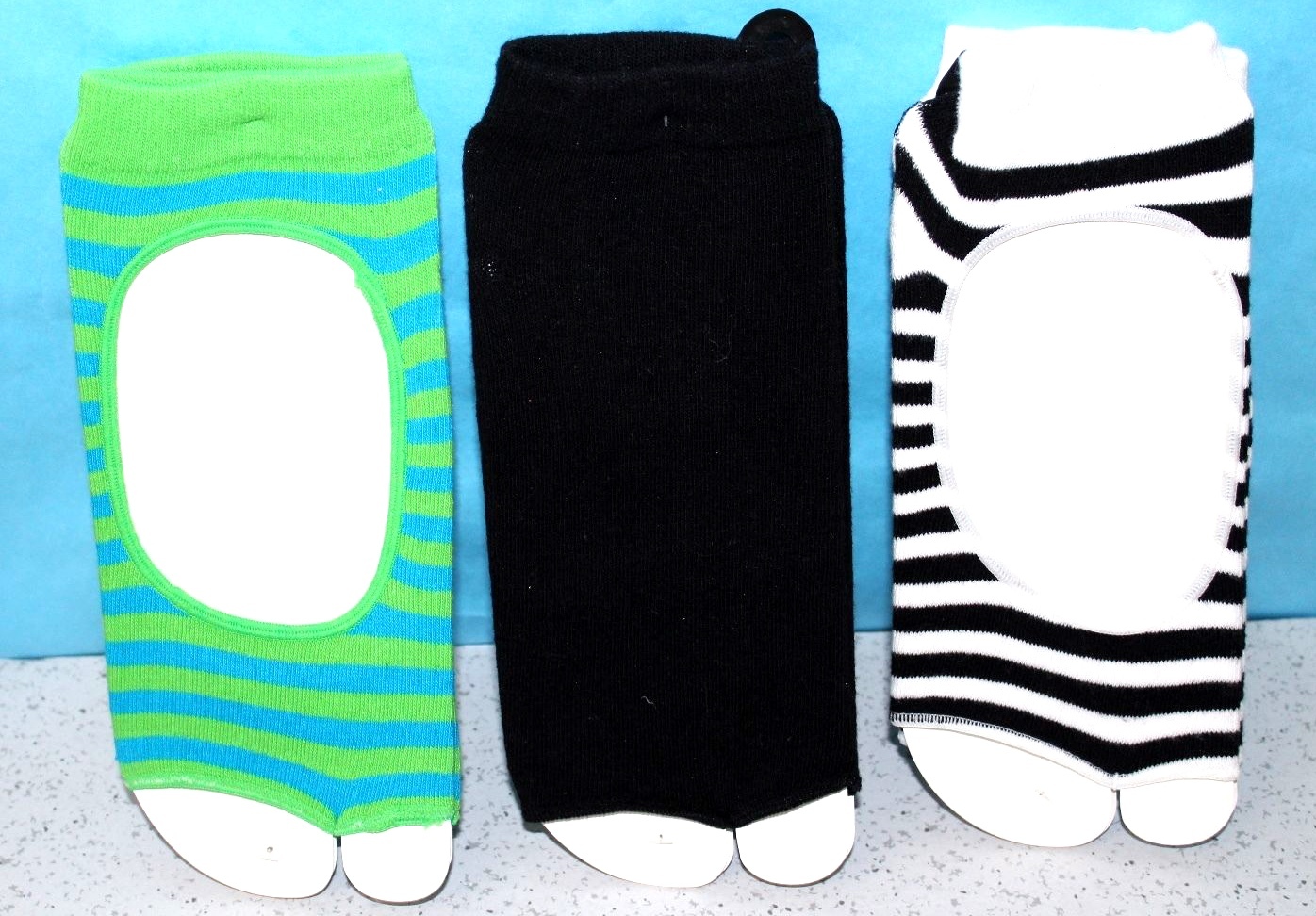 SAOLA CALZINI YOGA NUOVI CON ETICHETTE suola antiscivolo lotto di 3 paia