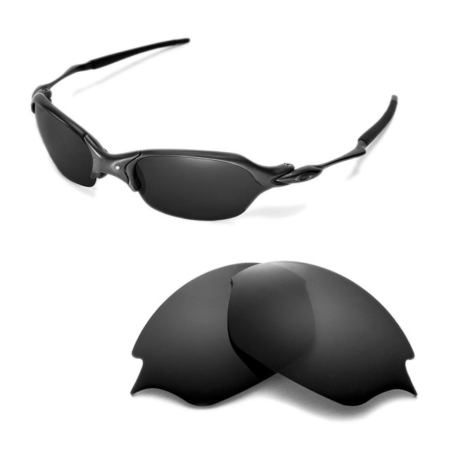 Walleva Polarized Black Lenses for 