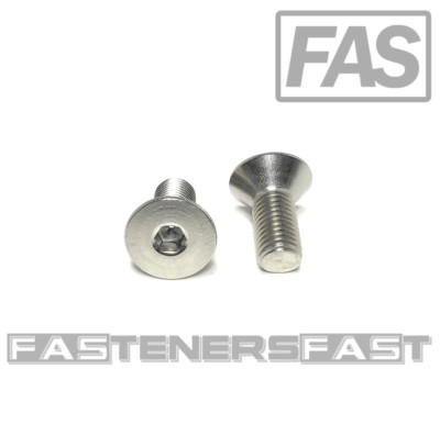 (20) 5/16-24x3/4'' Flat Head Socket Cap Screw Stainless Steel FINE THREAD