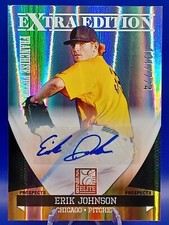 2011 Donruss Elite Extra Edition Franchise Futures Erik Johnson Auto /774 