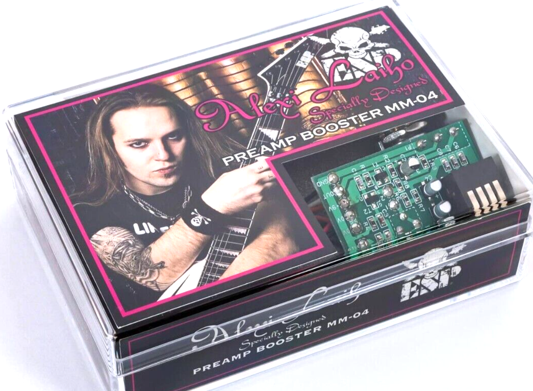 ESP MM-04 Guitar Preamp Booster Alexi Laiho Model [US Duty Paid