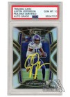 Justin Jefferson 2020 Select Club Level Silver Auto RC #261 PSA/DNA 10 (Yellow)