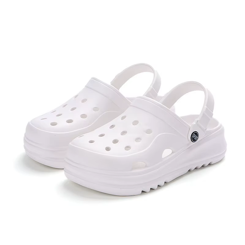Chunky Platform Clogs Shoes for Women Thick Bottom Non Slip Beach Sandals Woman