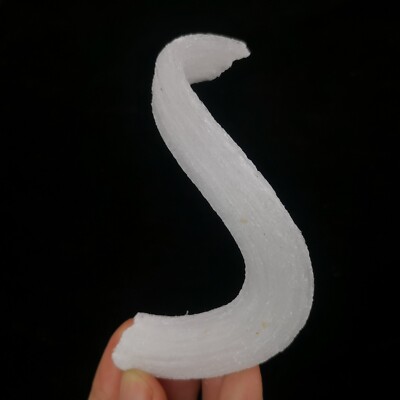 94mm 'Ram's Horn' Selenite (Gypsum), Natural Mineral Specimen, Natural Stone
