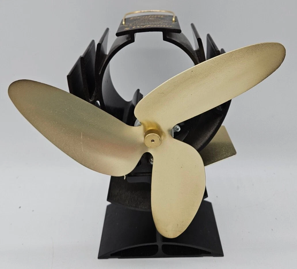 Ecofan Airplus CAFRAMO Wood Stove Fan Self Powered Heat Fan - Metal 3  Blades 62503802000 | eBay