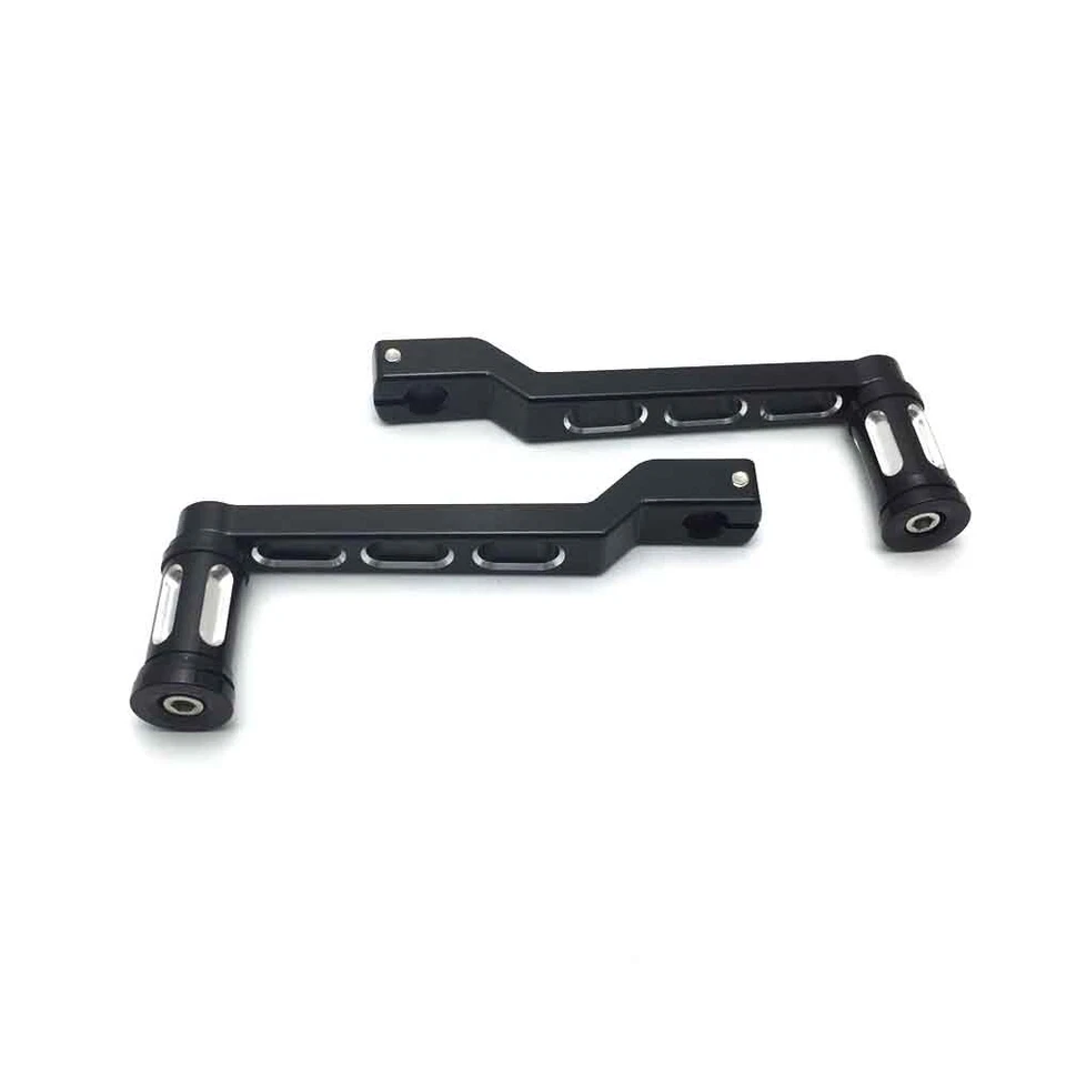 2X Heel Toe Shift Lever Shifter Pegs For Harley Touring Electra Glide Road King Foto 4 de 4