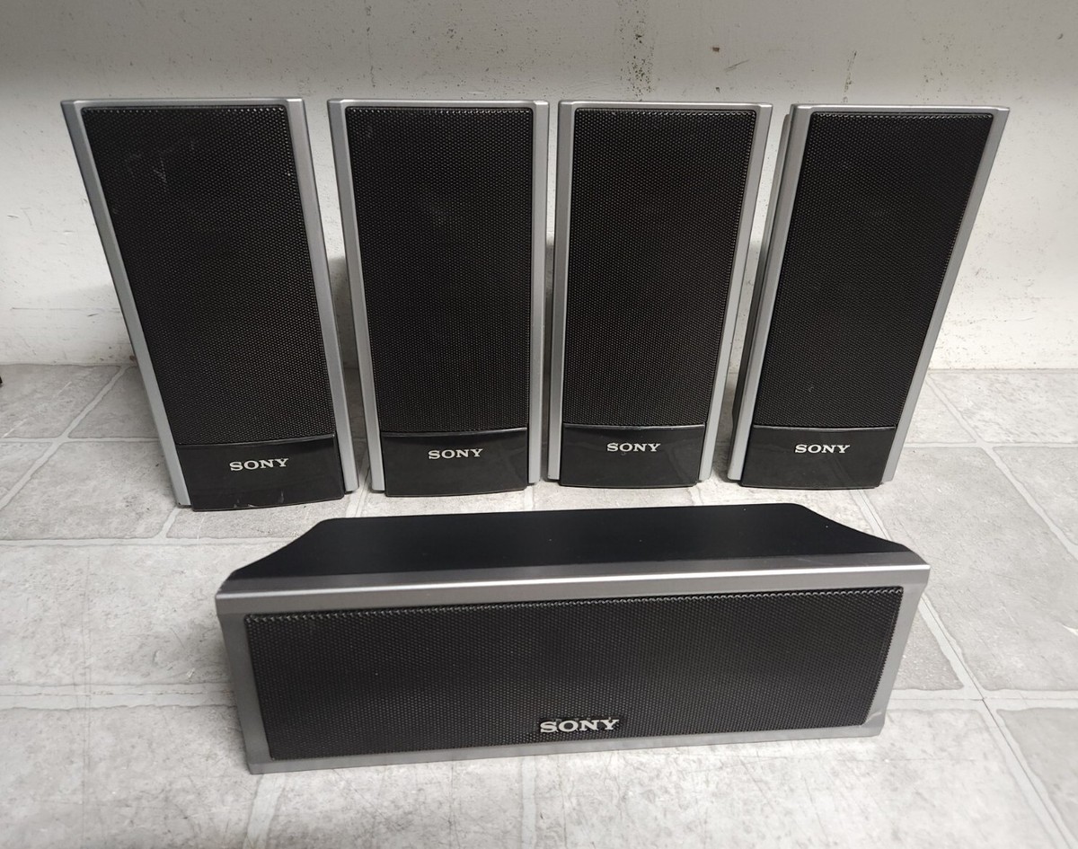5Pc Sony Home Theater/Surround Sound Speaker System SS-TS81/CT80