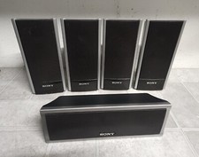 5Pc Sony Home Theater/Surround Sound Speaker System SS-TS81/CT80 NO CABLES