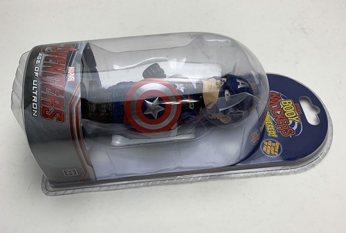 ¡Figura solar NECA Marvel Avengers Age of Ultron Body Knockers Capitán América! - Imagen 6 de 7