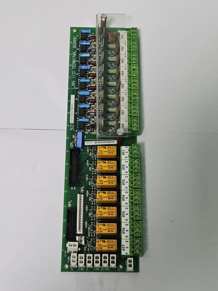 General Electric 531X307LTBAKG1 LAN I/O Terminal Board SL NO YW516 - Image 3 of 4