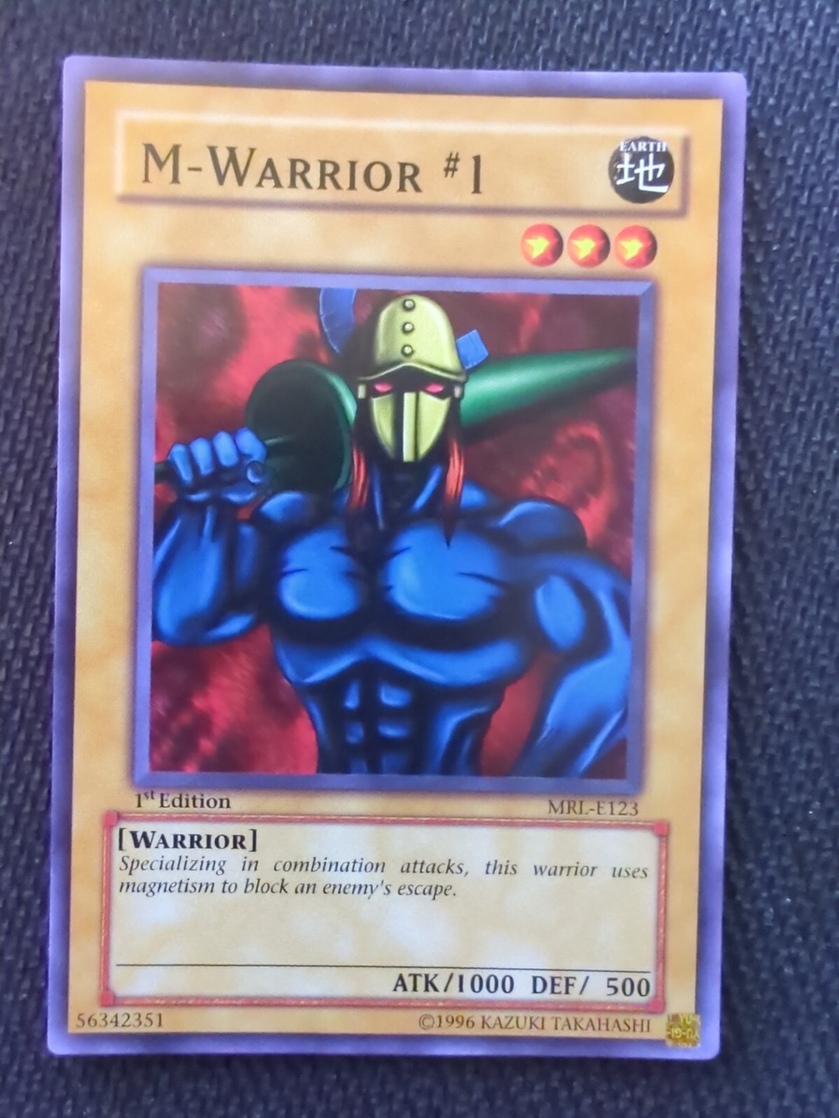 Yu-Gi-Oh! TCG M-Warrior #1 Magic Ruler MRL-E123 1st Edition