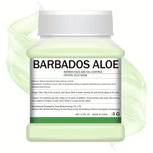 12.3fl.oz Barbados Aloe Gel Facial Mask, Natural Gel Moisturizing Facial Mask - Picture 2 of 9