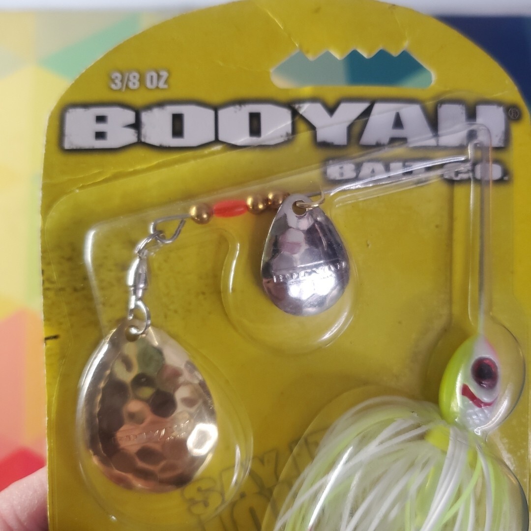 MINI SHAD BOOYAH Blanc Chartreuse - Spinnerbaits - Buzzbaits - Bladed