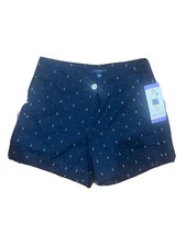 Nautica Logo Button Front Closure Navy Seas Shorts 4