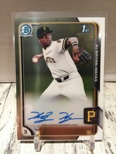 2015 Bowman Chrome 1st Ke'Bryan Hayes Base Auto Pirates HOT ROOKIE RC Autograph