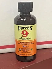 HOPPE'S NO. 9, GUN BORE CLEANER "The Gun Care People Since 1903", 2 fl. oz.