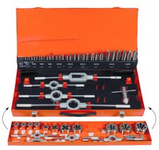 Projahn 55-tlg. Gewinde-Schneidwerkzeug-Set HSS-G DIN 352 M3 - M20 Bohrer Metall