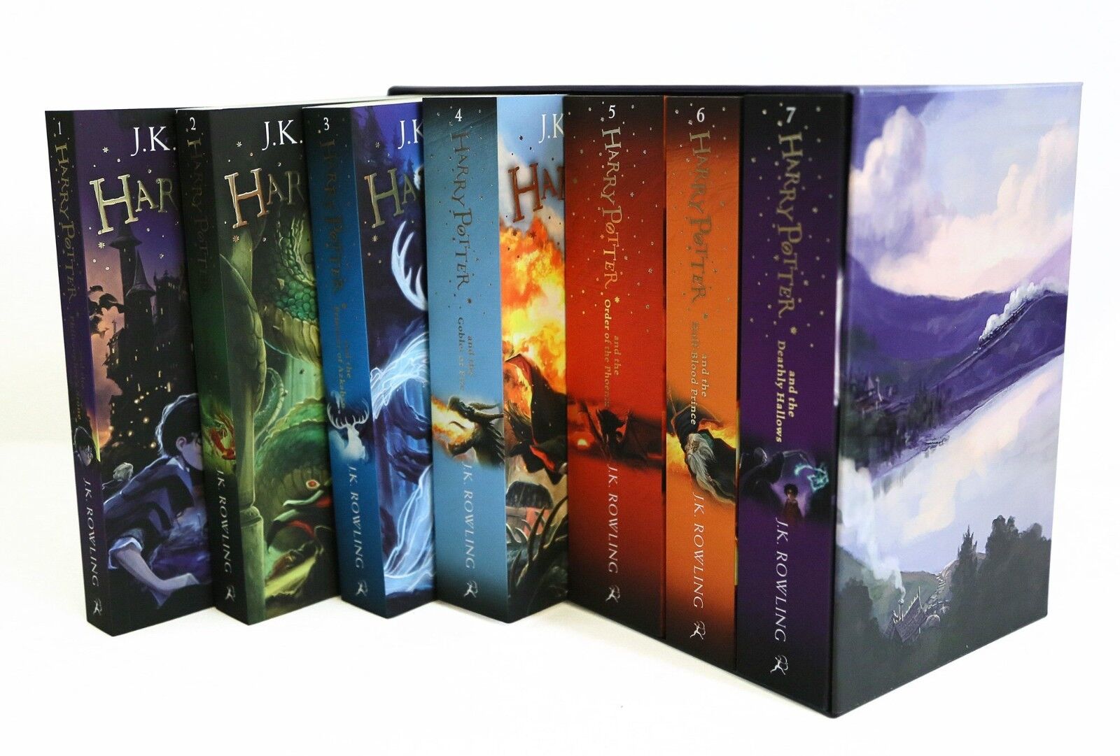 Special Edition Harry Potter Paperback Box Set (1–7) by J. K.  Rowling