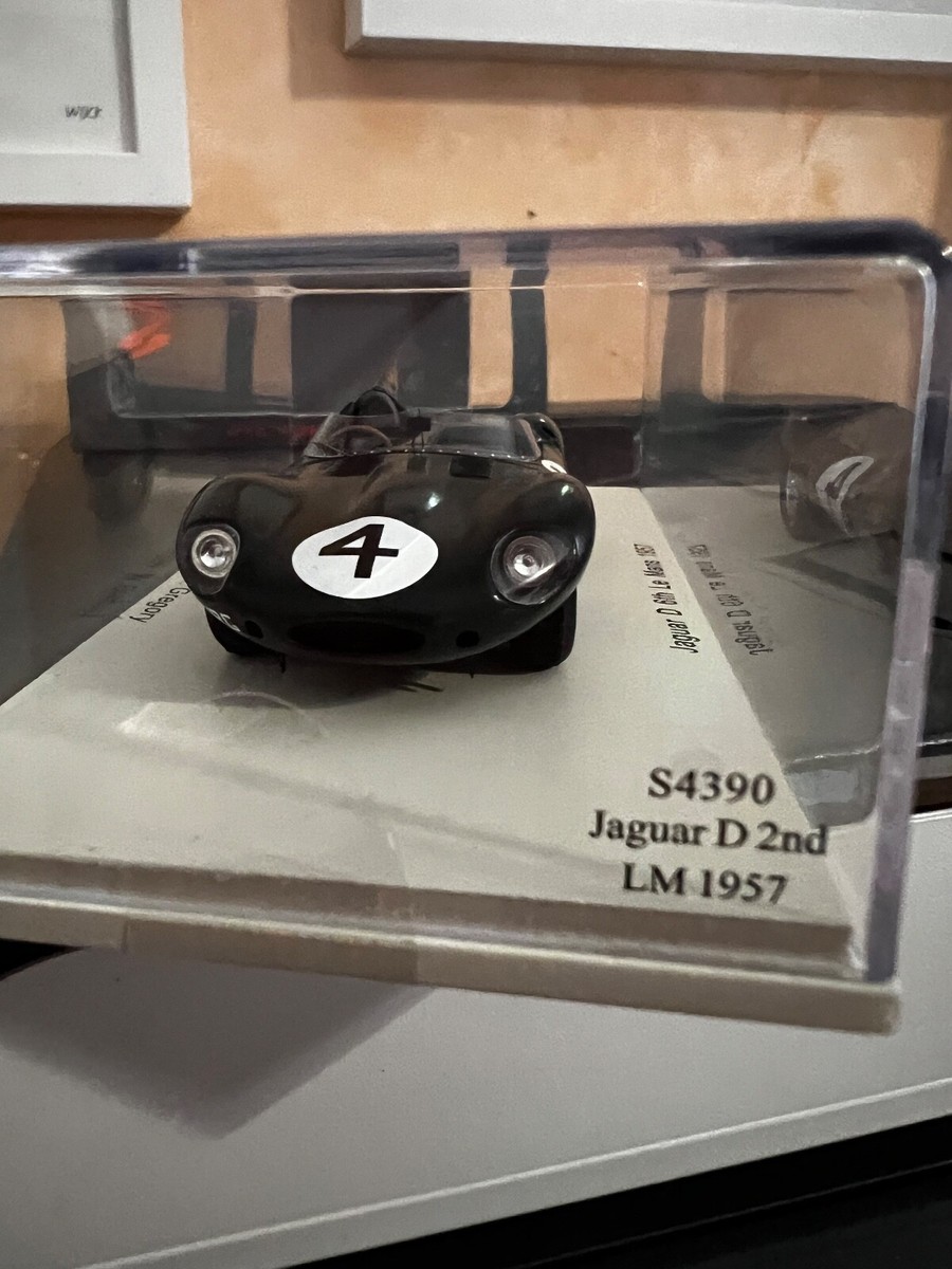 Jaguar Type D 17 24 Heures du Mans 1957 Brumm R153 - Miniatures Autos Motos