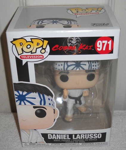 #11743 NRFB Funko POP! Television Cobra Kai #971 Daniel Larusso Vinyl Figure