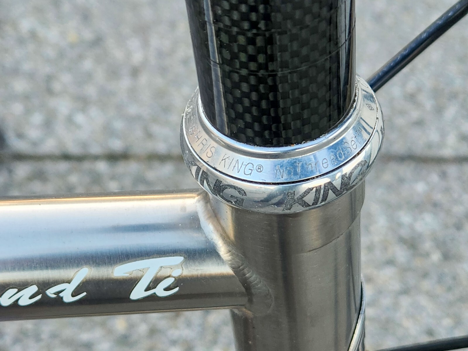 serotta titanium road bike