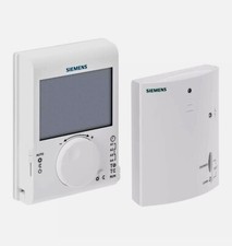 Siemens RDJ100RF Termostato e ricevitore wireless ambiente digitale programmabile nuovo con scatola