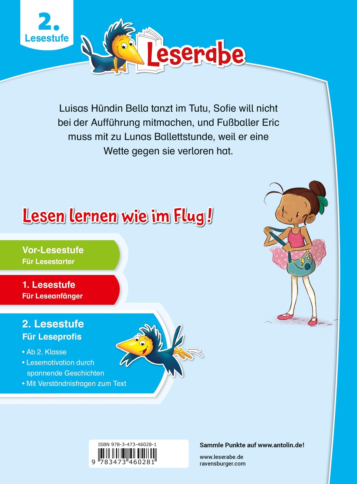 Thumbnail - Leserabe - 2. Lesestufe: Ballettgeschichten | Anja Fröhlich | Buch |