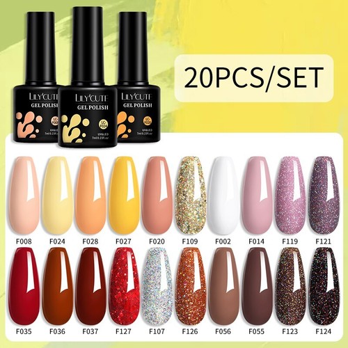 20/24PCS Smalto Gel Termico Set 3 Strati Temperatura Smalto Cambia Colore - Foto 89 di 90