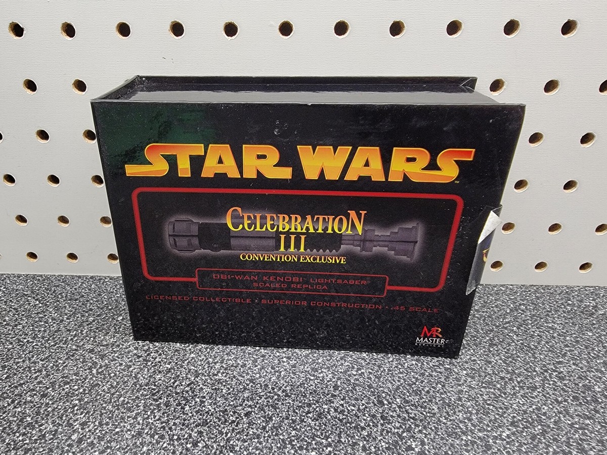 STAR WARS ライトセーバー MR. MASTER MASTER REPLICAS STAR WARS CELEBRATION OBI-WAN KENOBI LIGHTSABER
