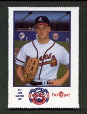1990 Dubuque ATLANTA BRAVES Perforated with Stars Pick Your Card