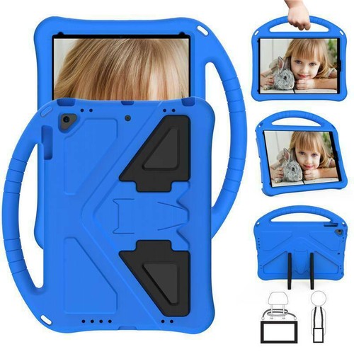 For iPad 5/6th Gen Air 1/2 Mini 4/5 Kids Shockproof EVA Foam Stand Case Cover - Picture 8 of 55