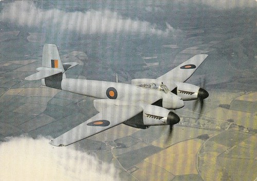 WESTLAND WELKIN F MK 1- RAF FLUGZEUG - DIXON Postkarte ungeschickt  - Bild 1 von 2